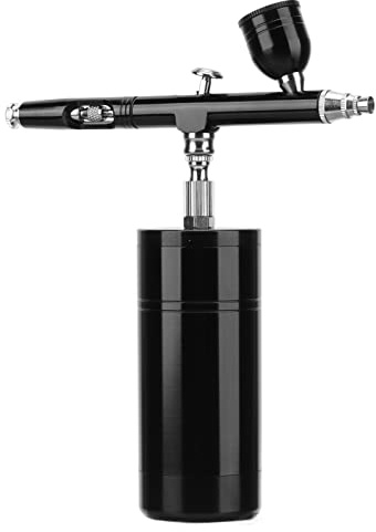Fdit Aérographe Portable sans Fil Rechargeable pour Manucure, Décoration de Gâteaux, Peinture de Modèles et Artisanat