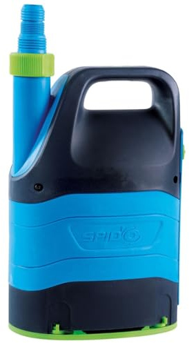 Pompe d’Évacuation 3 en 1 Spid’O Classic CDW 800 - Eaux Claires, Eaux Chargées et Eau Résiduelle - 800 W - Débit 14 m³/h - Flotteur Intégré