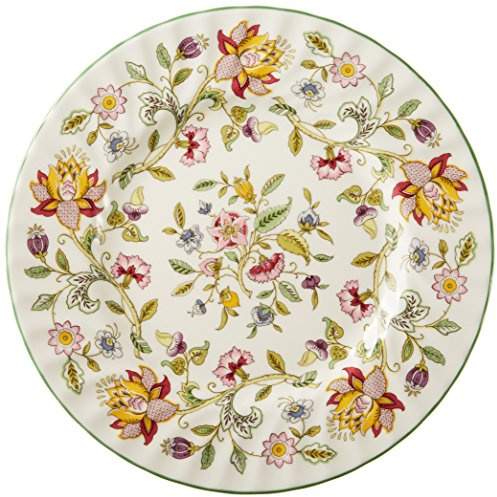 Minton Haddon Hall 20cm Dinner Plate (Floral, Ceramic, Traditional with Modern Elements, DISHWARE_PLATE, HAD P20)
