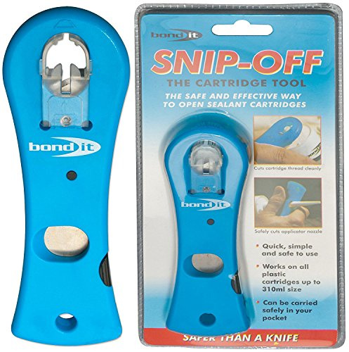 Silicone Tube Snips - Easy Safe Silicone Sealant Catridge Nozzle & Thread Safety Cutting Tool