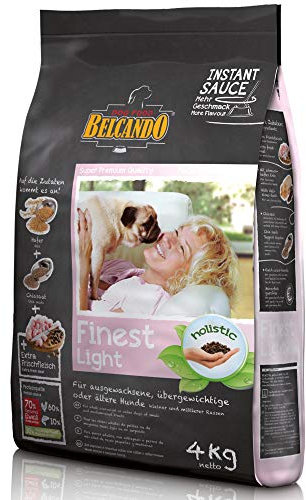 Belcando Finest Light [4 kg] Hundefutter | Trockenfutter für kleine & mittlere übergewichtige Hunde | Alleinfuttermittel für Hunde ab 1 Jahr