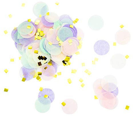 Oblique Unique Papier Konfetti Als Deko Für Geburtstag Party Goldene Hochzeit JGA Im Farbmix