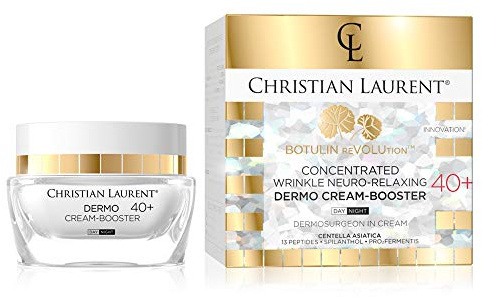 Christian Laurent Crema anti rughe anti invecchiamento giorno e notte per il viso per pelli mature da donna | 50 ml | Botulin Revolution Anti-età idratante Face Lifter | Riduce le rughe