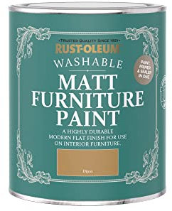 Rust-Oleum Yellow Furniture Paint in Matt Finish - Dijon 750ml
