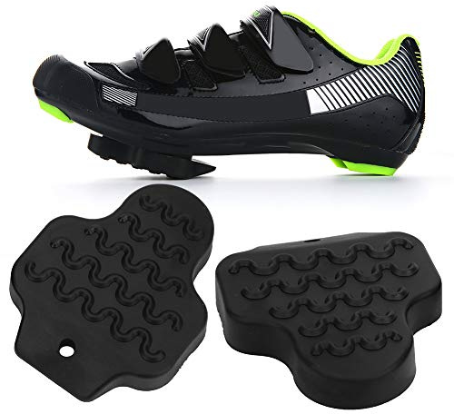 Nimomo 2er-Set Fahrrad-Cleats-Schutzcover Aus Hochwertigem Gummi – Kompatibel Mit Look KEO Cleats, SPD Cleats Und SPD SL Cleats – Leichter Schutz Für Pedalplatten Beim Gehen
