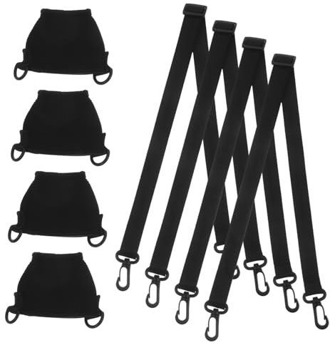 Genérico 4 Juegos De Cordones Para Copas De Tallo Con Soporte Aislado Para Copas De Vino, Cinturón Ajustable Para El Cuello Para Festivales De Vino, Fiestas, Picnics Y Eventos Al Aire