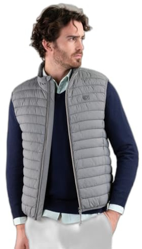 El Ganso Chaleco Acolchado Básico Gris