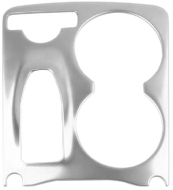 VSESTCDPB Cubierta embellecedora del portavasos para Mercedes para Benz GLK X204 2008-2015 Embellecedor De Marco Portavasos Consola Coche
