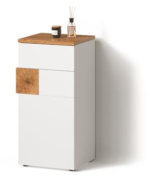 Livinity Midischrank Tanaro, Weiß, 40 x 84 cm