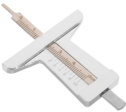 MAGICLULU Misuratore Profondità Battistrada Pneumatici Inossidabile Leggero Portatile Misurazione Auto Utensile Manutenzione Strumento Sicurezza Prestazioni