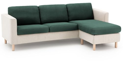Milan Sitzbezug und Rückenlehne, Bezug für separate Kissen für Sofa und Sessel, Multielastisch, maximale Anpassungsfähigkeit und weiches Gefühl, maschinenwaschbar, Größe XXL, Kissengröße 180 bis 230