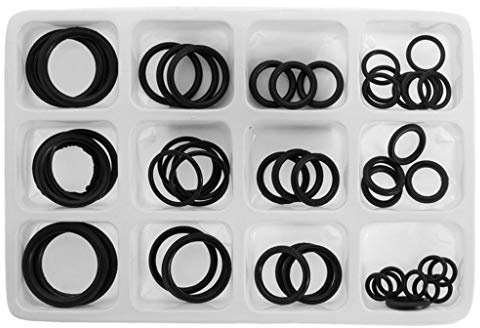 ROYJJ 50Pcs caoutchouc O-Ring Tailles pour Discussion Plomberie Tap Seal Sink Seal Ring set repair box