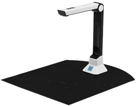 Dokumentskanner, Bärbar dokumentskanner A4 Bok Dokument Kamera Pappersfiler HD-skanner,för hemmet, resor, kontor