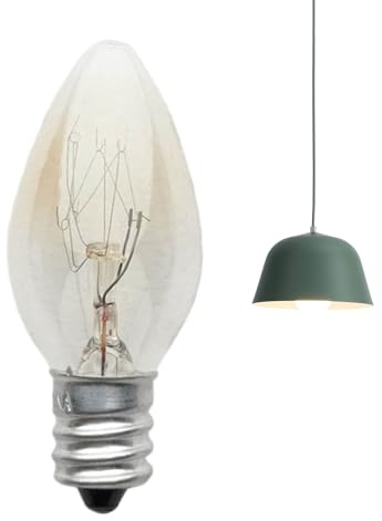 WJnflQN Lampadina E12 | Sostituzione per Luci Notturne - Lampadina LED E12 Resistente al Calore per Interni Portico Soggiorno Cucina Bagno Trucco