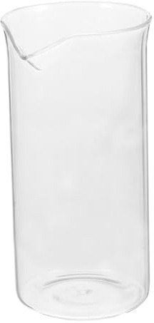 WEKADRIN Bicchiere in Vetro per Espresso e Tè Accessorio Ricambio Pressa Caffè Versatile e Facile da Pulire Design e Leggero per Casa e Ufficio