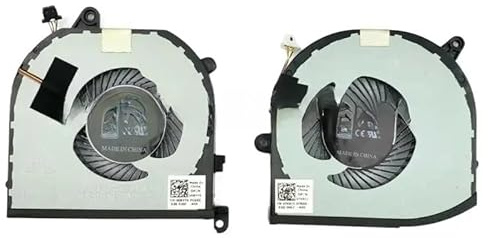 HAOOZAE Ventilateur de Refroidissement pour processeur et Carte Graphique (TT) pour Ordinateur Portable XPS 15 9570 7590 Precision 5530 P56F002