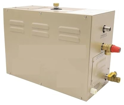Sauna Steamer, 4.5/6/7/8/9KW Sauna Spa Steam Generator for Home Shower Digital Controller Room SPA Bath Machine for Daily Home spa(AT-70 7KW 380V)