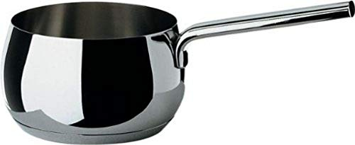 Alessi SG105/14 Mami Casseruola a Manico Lungo in Acciaio Inossidabile 18/10 Lucido
