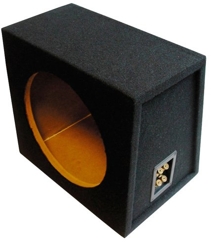 Necom MDF Subwoofer-Gehäuse 15-inch/38cm 2X Anschluß