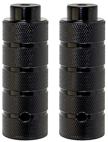 2X BMX Fahrrad Pegs 38x110 mm Fussraster 10mm Achsverlängerung