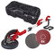 Einhell Trockenbauschleifer TC-DW 225 (600 W, Ø 225 mm, Drehzahlregelung, 6x Klett-Schleifscheiben 2xP60 2xP80 2x P120) + kwb Schleifgitter K 120 Scheibe für Langhalsschleifer 491512