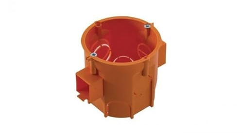 Pawbol UP Schalterdose Gerätedose Tiefe 62mm Rohreinführungen + 2 Geräteschrauben