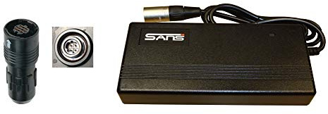 Powatechnic 36V-42V 4A Lithium Battery Charger HRS 4 pin for Haibike, Yamaha battery System
