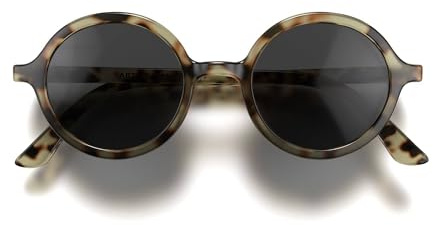 LONDON MOLE® Artist Sonnenbrille | Kühle, runde gläser | Herren damen unisex | Federscharniere