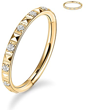 hengkaixuan 16G Septum Piericng Schmuck Nasenring Hoop Conch Ohrringe 316L Chirurgenstahl Conch Hoop Daith Jewellery Helix Ohrringe Knorpel Lobe Piercing Schmuck für Damen Herren
