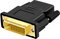 Aolirot Adattatore HDMI-DVI, Connettore DVI su HDMI 1080P Full HD Bidirezionale DVI-D 24+1 Maschio HDMI Femmina Connettori Video Digitale Adatto per Desktop,Videoproiettori,TV,Tenere Sotto Controllo