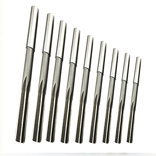 FOCMKEAS 8 PCS Chucking Reamer Set Metric, HSS Cobalt M35