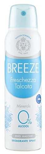 Breeze Deodorante Spray Freschezza Talcata, 150ml