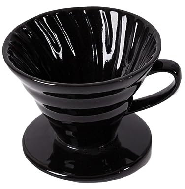Mobestech 1pc Ceramic Coffee Filter Cup Handmade Cone Shape Office Use for People Color for Coffee