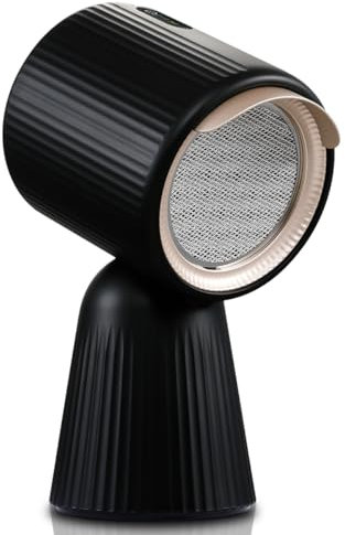 SNDOAS Portable Extractor Fan, 180m³/h Class A+ Desktop Cooker Hood, 3 Speed Recirculating Portable Mini Extractor Fan Kitchen, Touch Control, Black