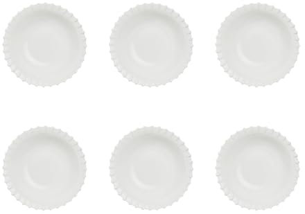 LA PORCELLANA BIANCA Romeo Plato hondo juego 6 piezas 21 cm blanco porcelana