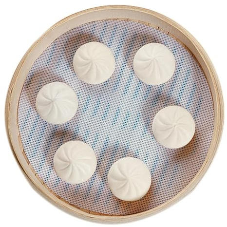 Papier à vapeur, revêtement à vapeur | Feuilles de vapeur pour boulettes,Lavable, accessoires de four, ustensiles de cuisine de cuisine, parchemin de cuisson pour pâtisserie