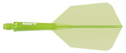 CUESOUL ROST 77 Integriertes Dartschaft und Flight, Dart-System Schlanke Form, Set à 3 Stück