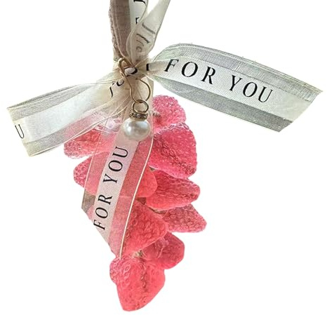 Strawberry Soap, Rope Strawberry Soap with Fragrance, Handmade Soaps in Strawberry Shape, for Body Face Hands Gift (B)