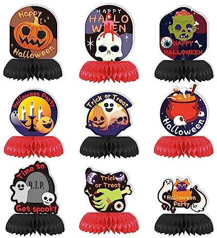 Involucri per cupcake di Halloween, topper per cocktail, topper per torte, bastoncini per feste di Halloween, muffin, pirottini di carta da forno