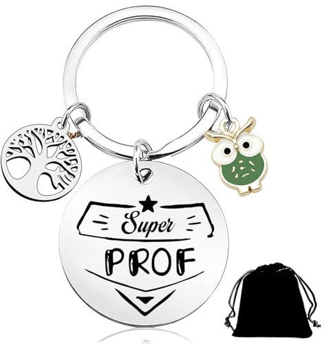 QTZXZX Cadeau Collègue de Travail Porte clef Original Porteclef Personnalisé pour Chasseur Coach Prof Banquier Docteur Médecin Nageur Motard Agriculteur Cuisinier Policier Coiffeur Pompier