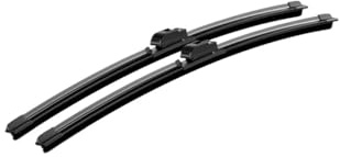 Scheibenwischer Für Fiat 500 2007-2017 500X 2014-2023 500C 2009-2016 500L 2012-2022 Front Scheibenwischerblätter Scheibenwischerblätter(Zwart)