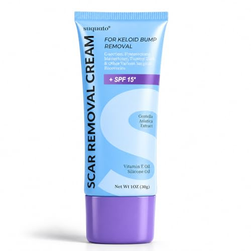 Fortschrittliche Silikon-Formel: kombiniert Silikon-Technologie mit Vitamin-E-Öl Professional Scar Gel um Keloide, Erhebungen und alte Narben zu reduzieren 30g