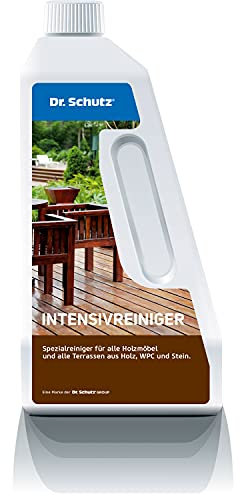 Dr. Schutz Intensivreiniger 750 ml für Holz, WPC und Stein im Außenbereich | für Natur- und Kunststein, Pflaster, Holz, WPC | Steinreiniger außen | Terrassenreiniger | Holzreiniger