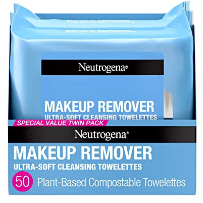 Neutrogena Makeup Removing Wipes, 25 Count, Twin Pack