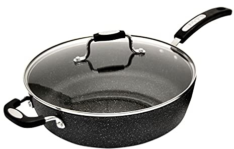 Starfrit 060705-002-0000 The Rock 28cm Deep Fry Pan
