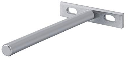 Wifehelper Verdeckte Halterung Robust Wiederverwendbare Wand Runde Halterung für Regal Bord Haushalt Speicherorganisator 2 STÜCKE(5 in)