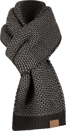 normani Merino Winterschal Strickschal warmer Wollschal Halswärmer - extra Lang 165 cm - für Damen und Herren
