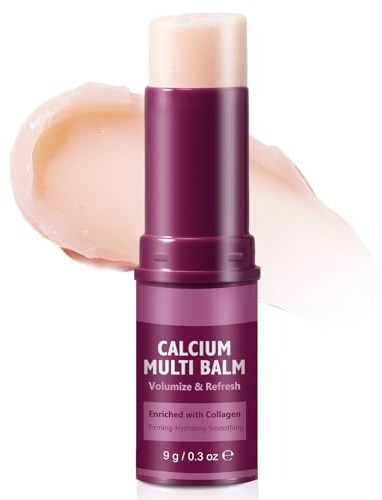 Crema Multiacción de Calcio y Colágeno | Efecto Lifting, Firmeza e Hidratación Intensa para Rostro, Contorno de Ojos y Cuello | 1 Unidad
