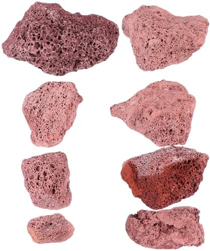 BESPORTBLE Vulkangestein Filterstein 500g Bio Filtermedium für Aquarium Steingarten und Blumentopf Dekosteine
