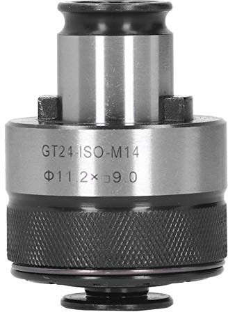 GT24 - ISO - M14 Tapping Machine Chollet, High Speed Steel Drill Adapter, Quick - Change Tapping Chuck for Reversible Spindle Machines, Torsion - Type Tapping Collet Adapter with M